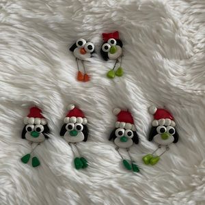 Handcrafted Penguin Christmas Ornaments GIFT them